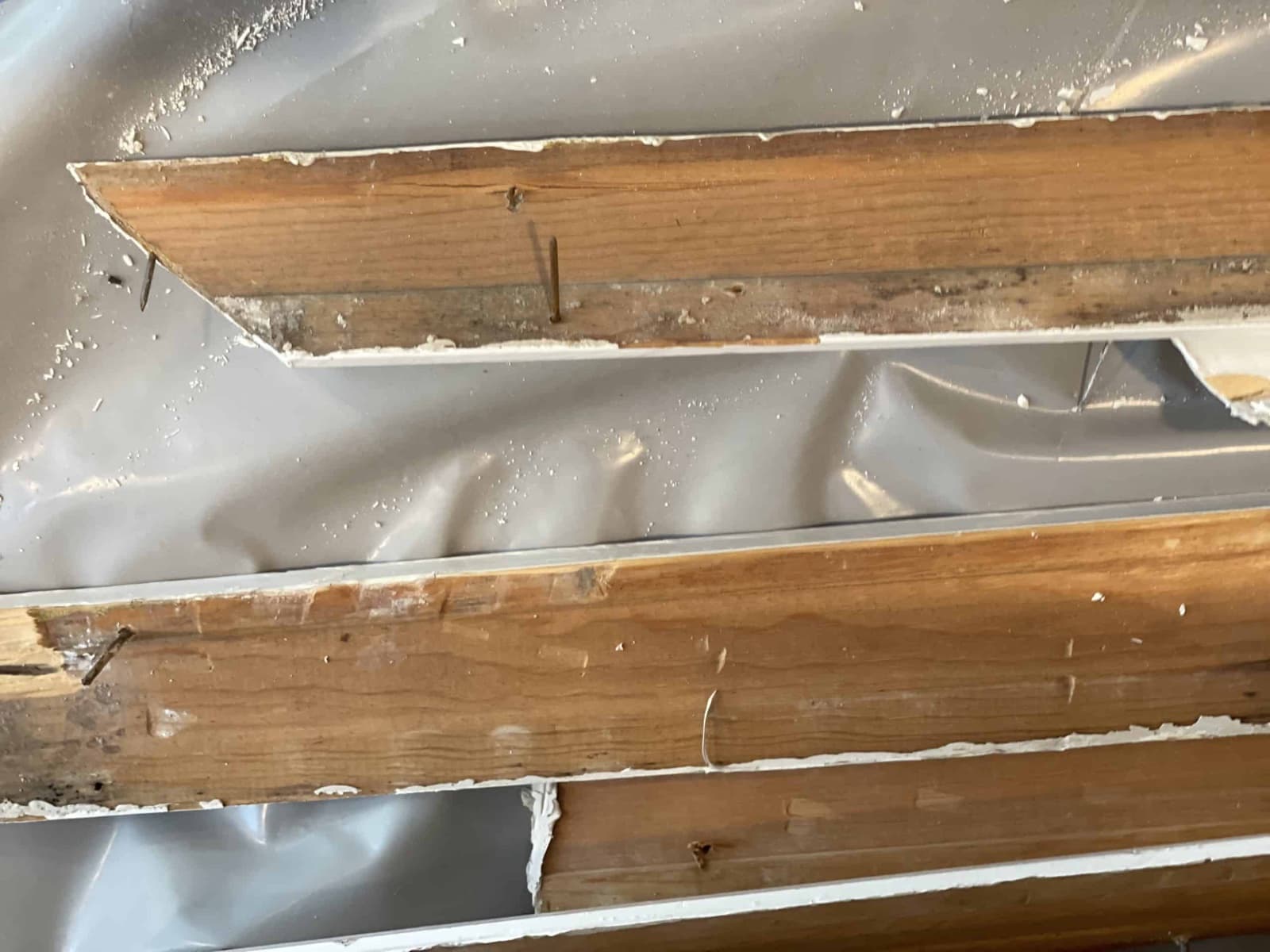 Water Damage Restoration documented in a Norwalk, CT residence, before