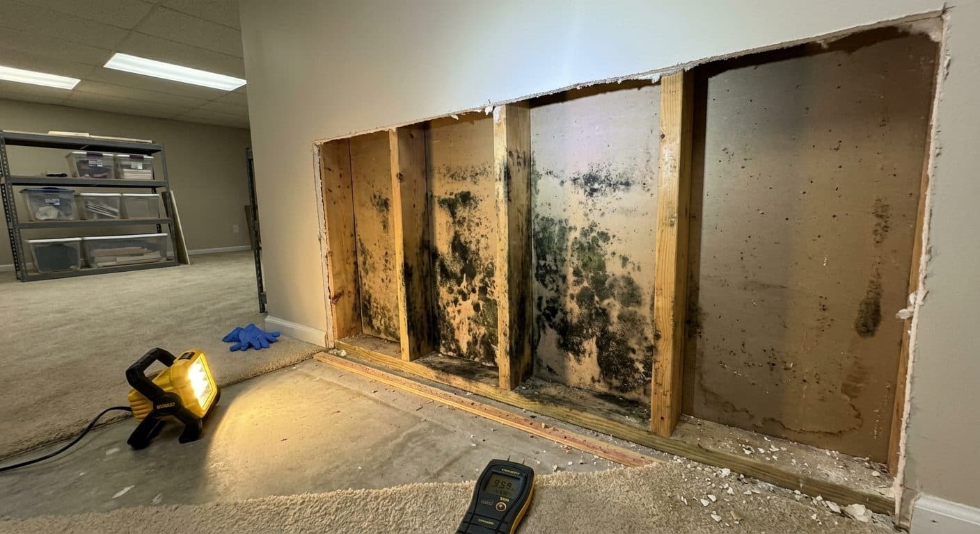 Mold Remediation, before