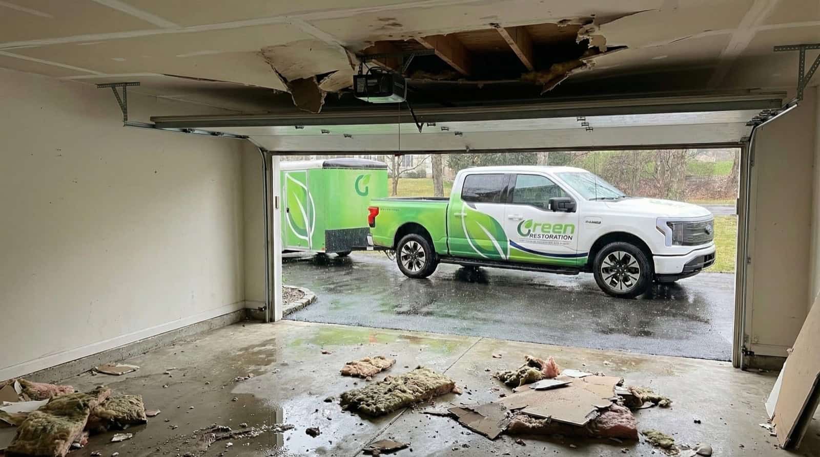 Water Damage Restoration In Newtown, CT - Green Restoration