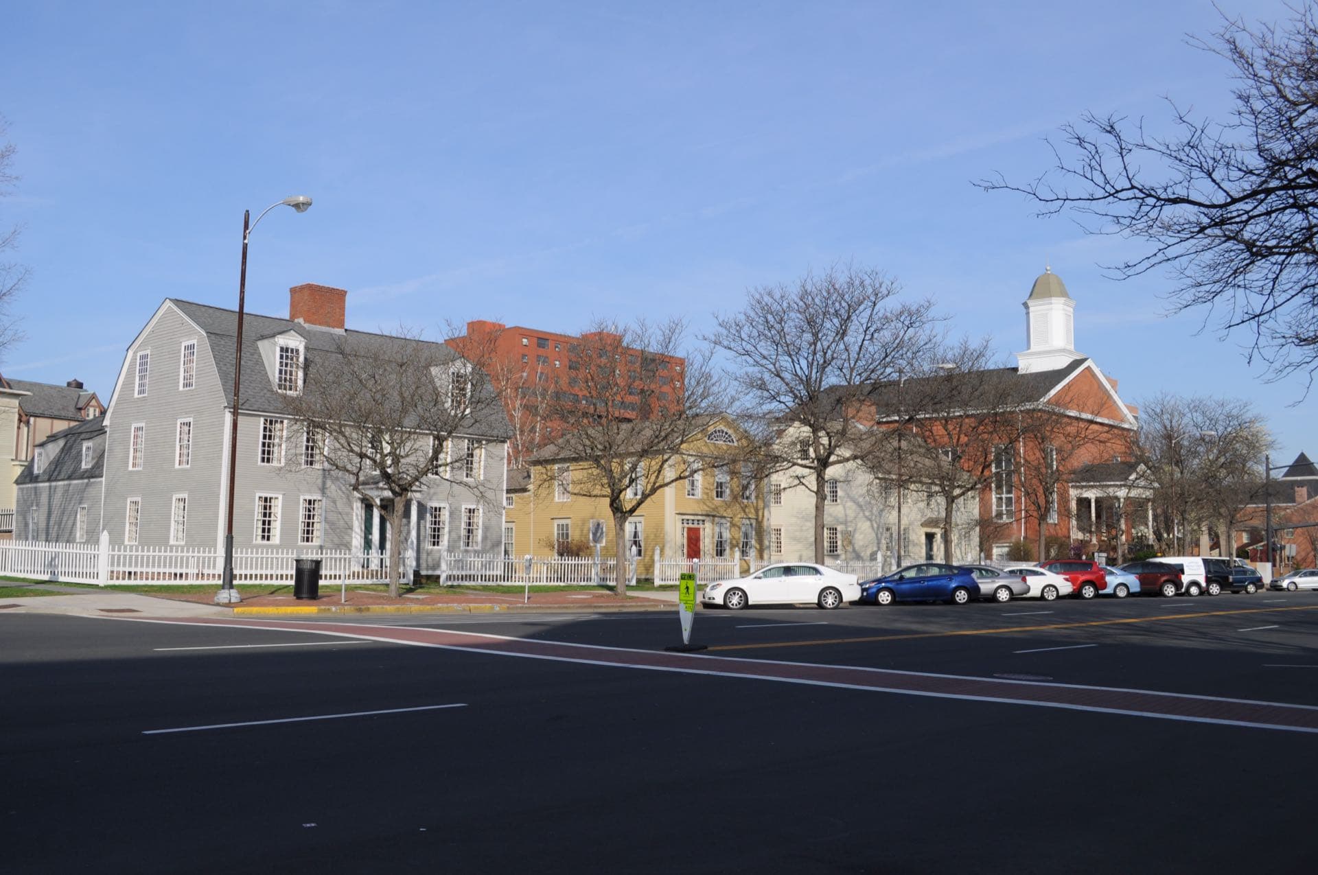 Main Street in downtown Middletown, Connecticut served by Green Restoration.