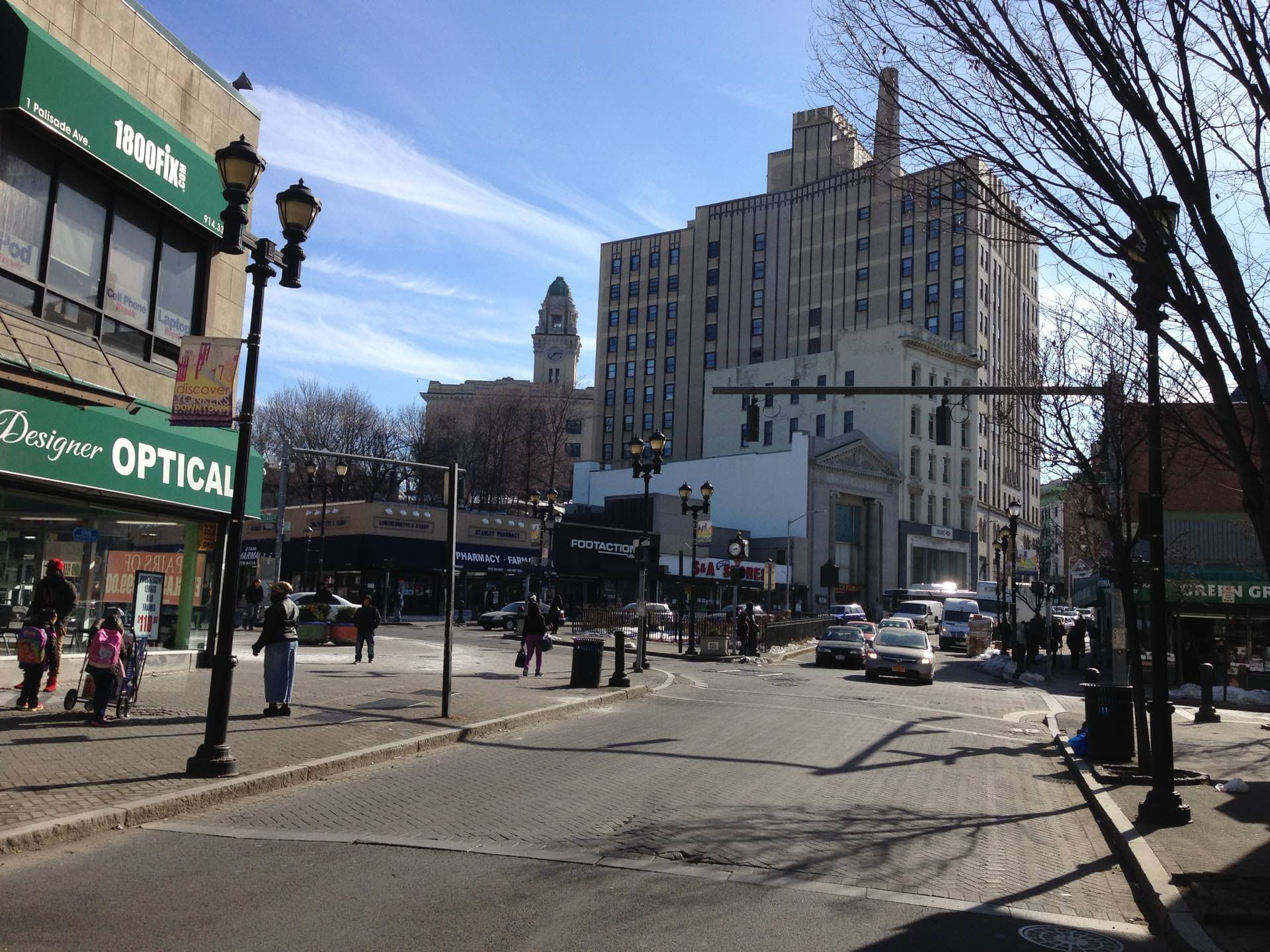 Getty Square in downtown Yonkers, New York served by Green Restoration.